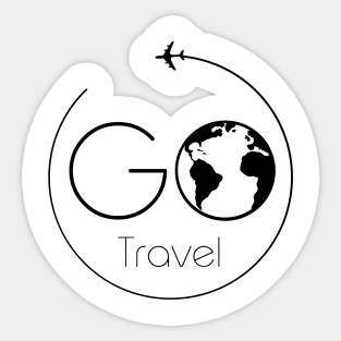 Go Travel Sticker